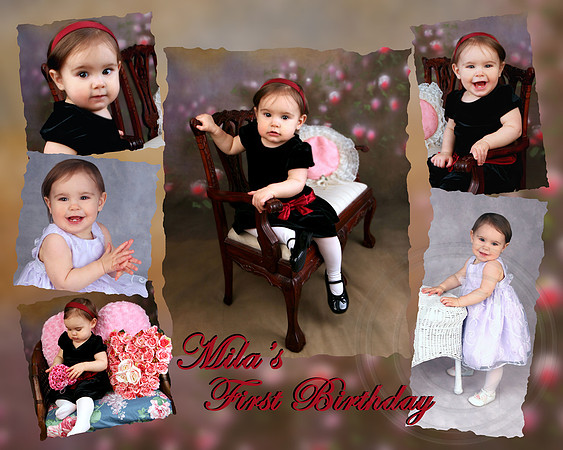 Mila 1st Birthday - Sweetheart