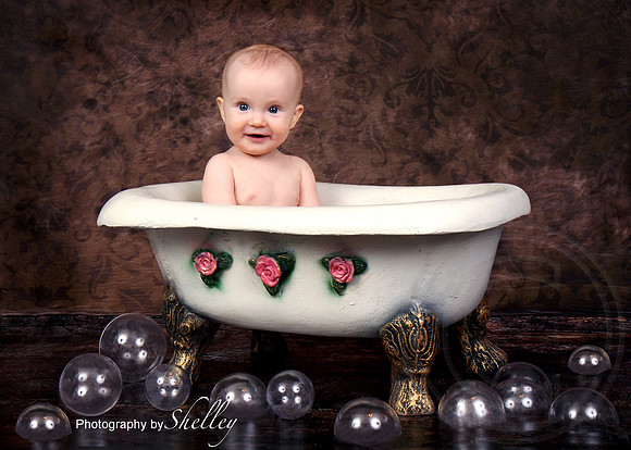 Tot in a Tub